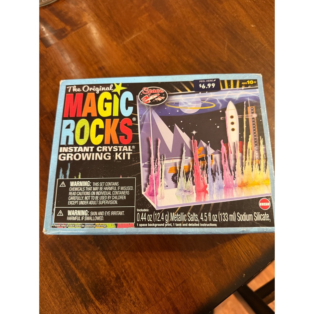 NSI The Original Magic Rocks Instant Crystal Growing Kit Space Edition Sealed - Picture 3 of 3